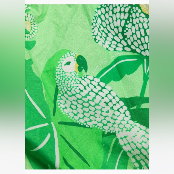 FARM Rio Dewdrop Floral Green Midi Dress - Picture 8 of 10